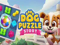 Jeu mobile Dog puzzle story