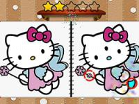 Jeu mobile Hello kitty: spot the difference