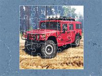 Jeu mobile Hummer trucks jigsaw