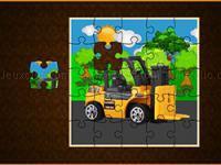 Jeu mobile Construction vehicle jigsaw
