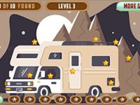 Jeu mobile Motor home travel hidden