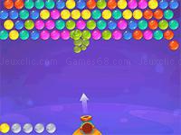 Jeu mobile Fun game play bubble shooter