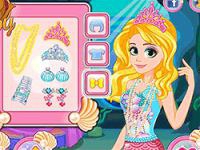Jeu mobile Blondie mermaid style