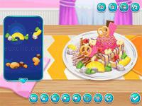 Yummy waffle ice cream