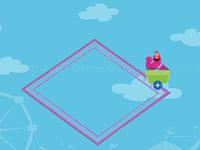 Jeu mobile Telly's shape coaster