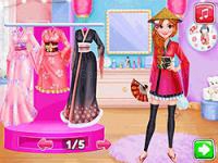 Princess girls trip to japan