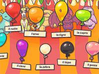 Step right up! - italian vocabulary