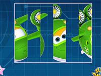 Jeu mobile Superwings puzzle slider
