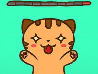 Rub my belly! kitty edition