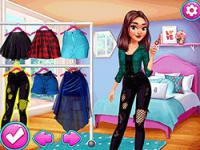 Jeu mobile Year round fashionista: curly