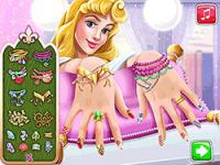 Jeu mobile Sleeping princess nails spa
