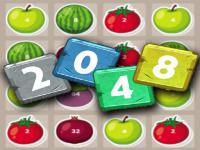Jeu mobile 2048 fruits