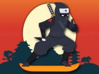 Jeu mobile Lava and ninja skateboard