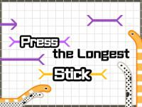 Jeu mobile Press the longest stick