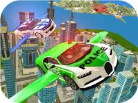 Jeu mobile Flying police car simulator