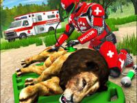 Jeu mobile Real doctor robot animal rescue