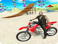 Jeu mobile Motorbike beach fighter 3d