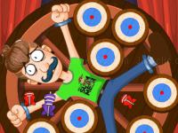 Jeu mobile Circus dart wheel