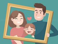 Jeu mobile Happy family puzzle