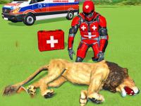 Jeu mobile Animal rescue robot hero