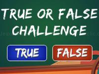 Jeu mobile True or false challenge