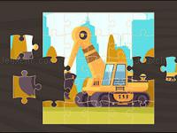 Bulldozer jigsaw