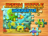 Underwater jigsaw puzzle game