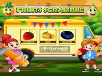 Jeu mobile Fruits scramble
