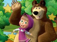 Jeu mobile Little girl and the bear hidden stars