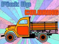 Jeu mobile Pick up trucks coloring