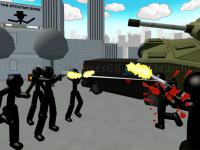 Stickman city shooting 3d