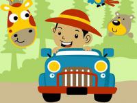 Jeu mobile Safari ride difference