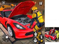 Jeu mobile Car mechanic auto workshop repair garage