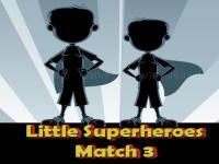 Little superheroes match 3