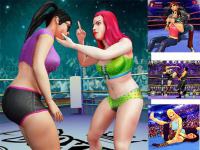 Jeu mobile Women wrestling fight revolution fighting games