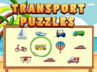Jeu mobile Transport puzzles