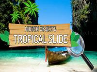 Jeu mobile Hidden objects tropical slide