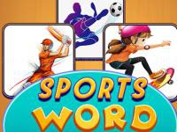 Jeu mobile Sports word puzzle