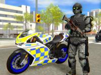 Jeu mobile Police bike city simulator