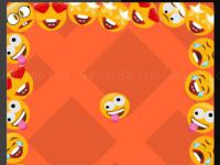 Jeu mobile Pong with emoji