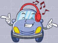 Jeu mobile Smiling cars jigsaw