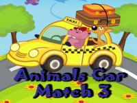 Jeu mobile Animal cars match 3