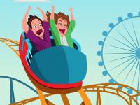 Jeu mobile Roller coaster fun hidden