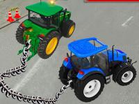 Jeu mobile Chained tractor towing simulator