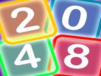 Jeu mobile Neon 2048