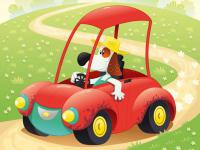 Jeu mobile Funny animal ride difference