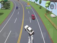 Jeu mobile Polygon drift: endless traffic racing