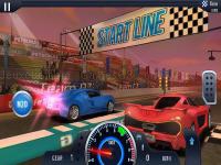 Fast line furious car racing