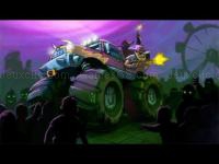 Jeu mobile Zombie smash : monster truck racing game