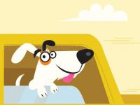 Jeu mobile Adorable puppies in cars match 3